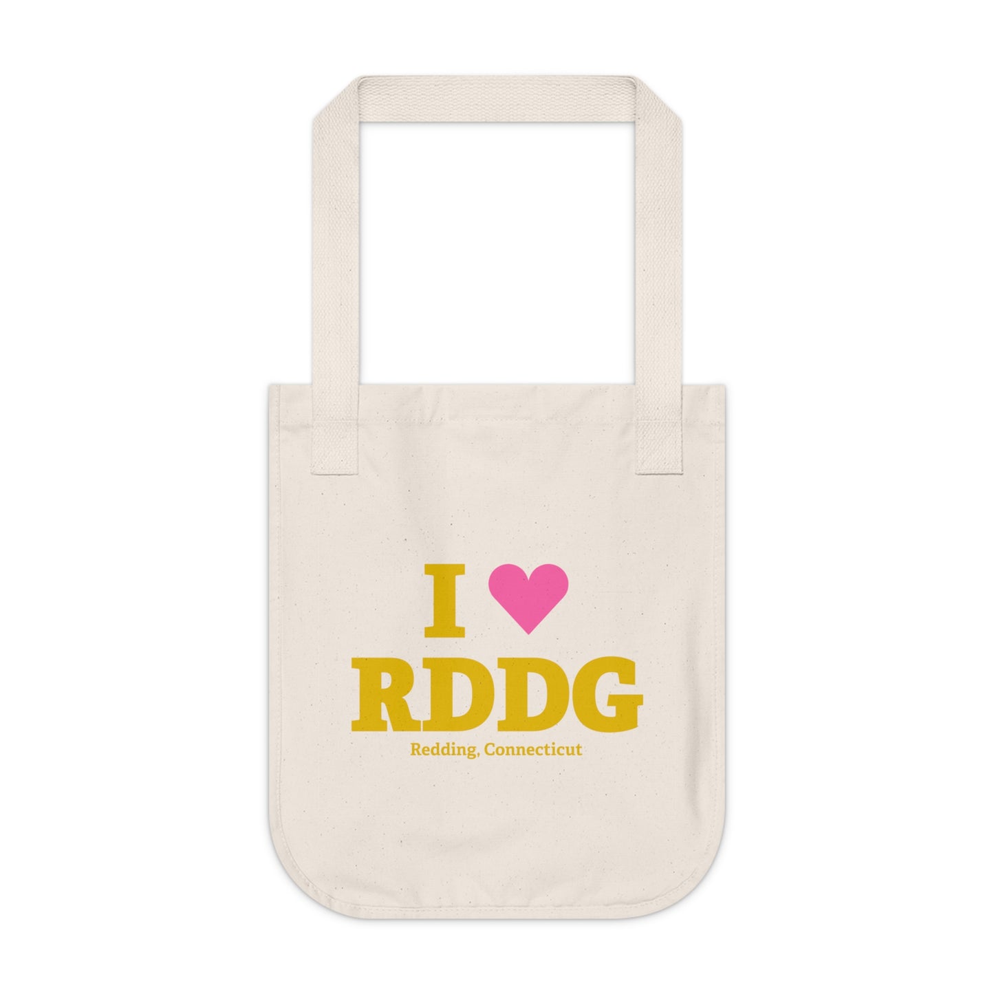 I Heart RDDG Organic Canvas Tote Bag