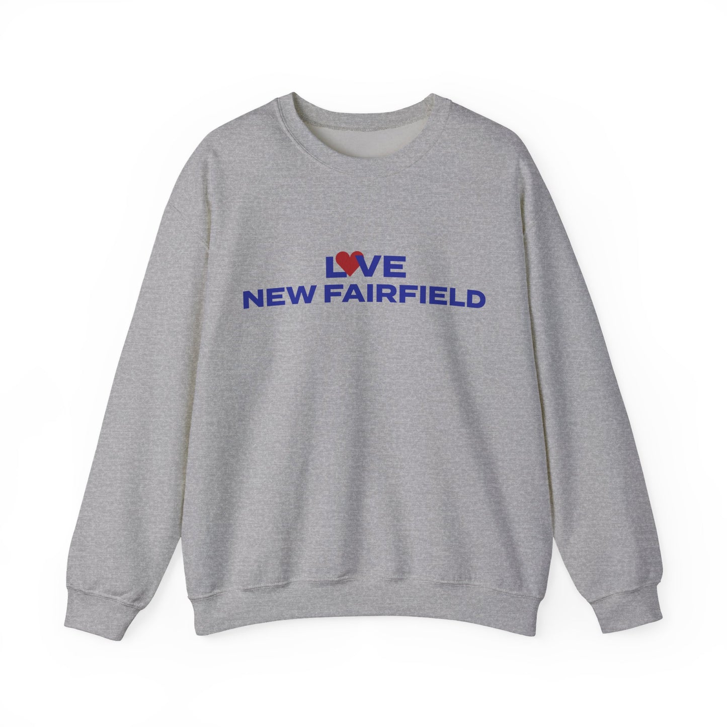 Love New Fairfield Unisex Heavy Blend™ Crewneck Sweatshirt
