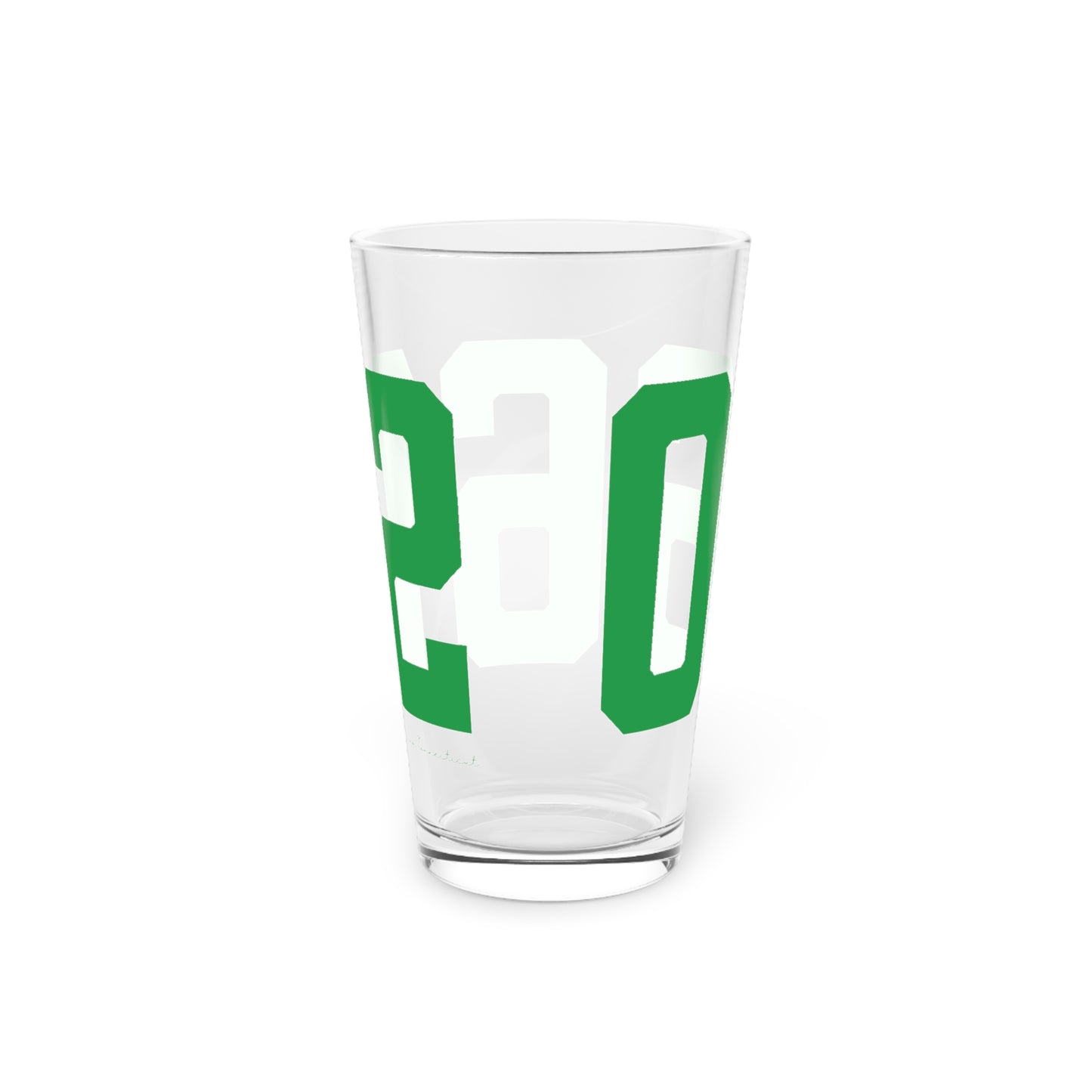 06612 Easton Connecticut Zip Code Pint Glass, 16oz