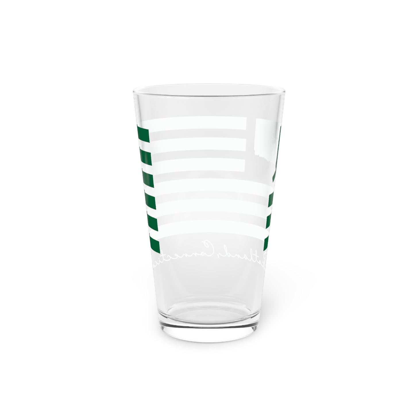 Scotland Connecticut St. Patrick’s Day Flag Pint Glass, 16oz