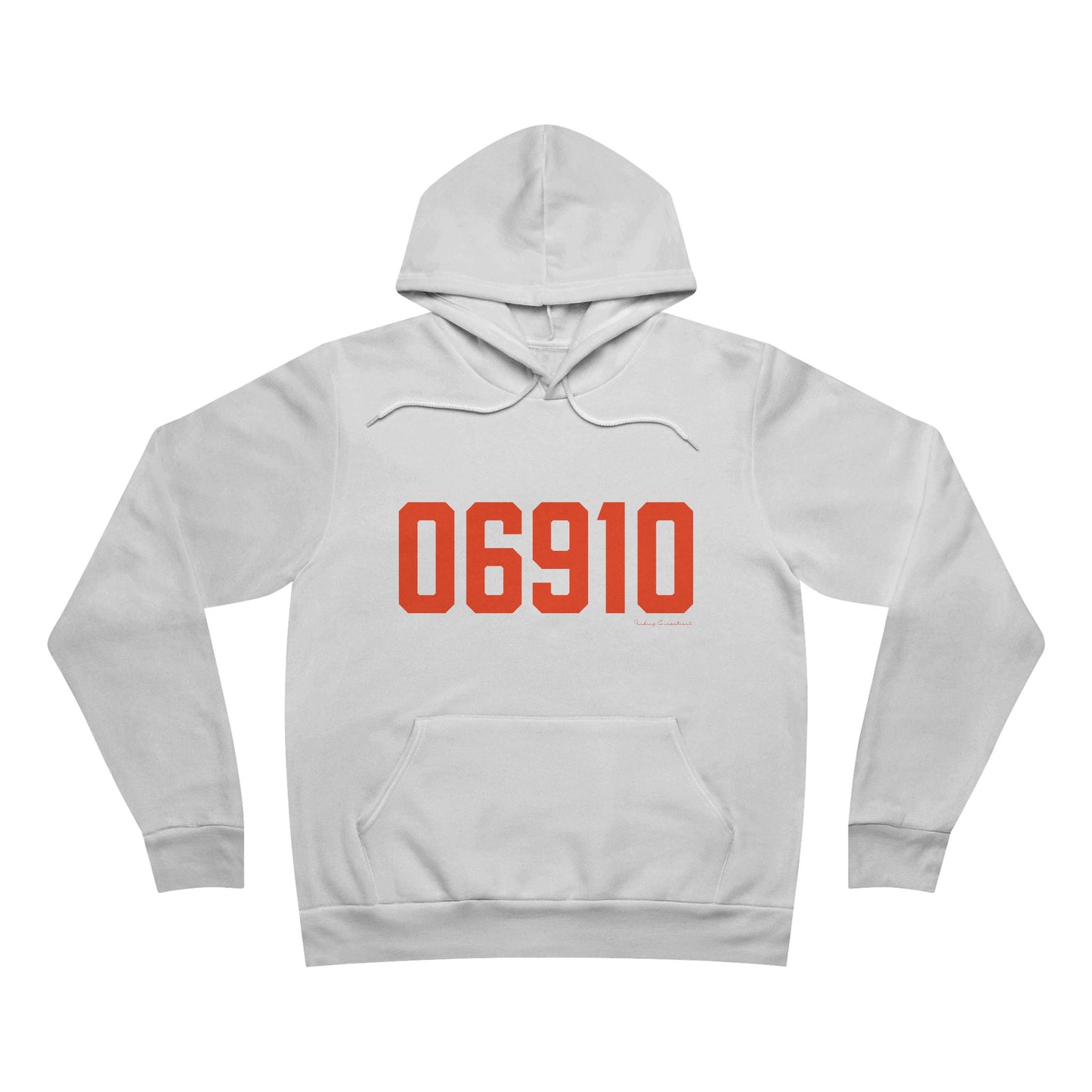 06910 Stamford Connecticut Zip Code Unisex Sponge Fleece Pullover Hoodie Sweatshirt