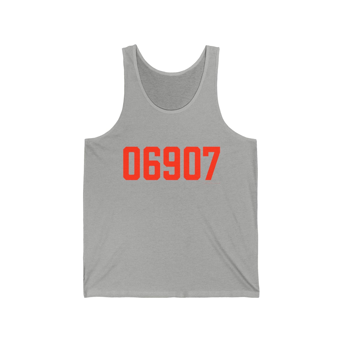 06907 Stamford Connecticut Zip Code Unisex Jersey Tank Top