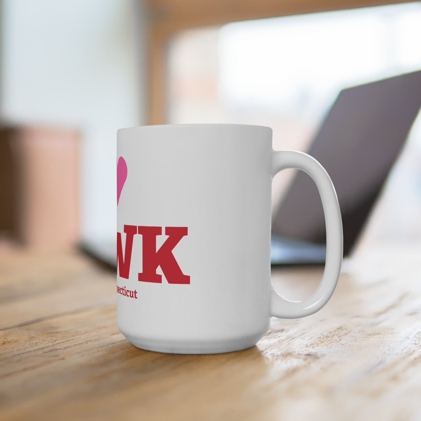 I Heart NRWK Mug 15oz