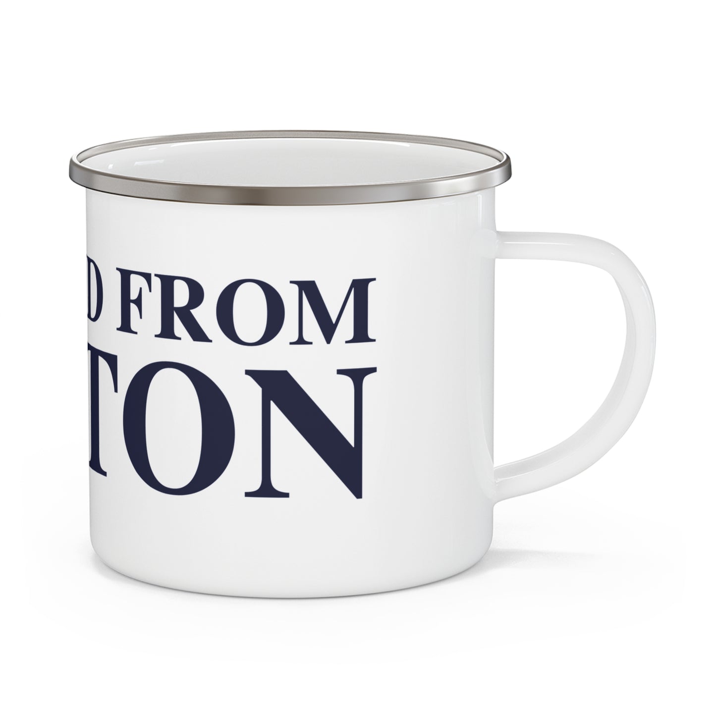 Just a kid from Weston Enamel Camping Mug
