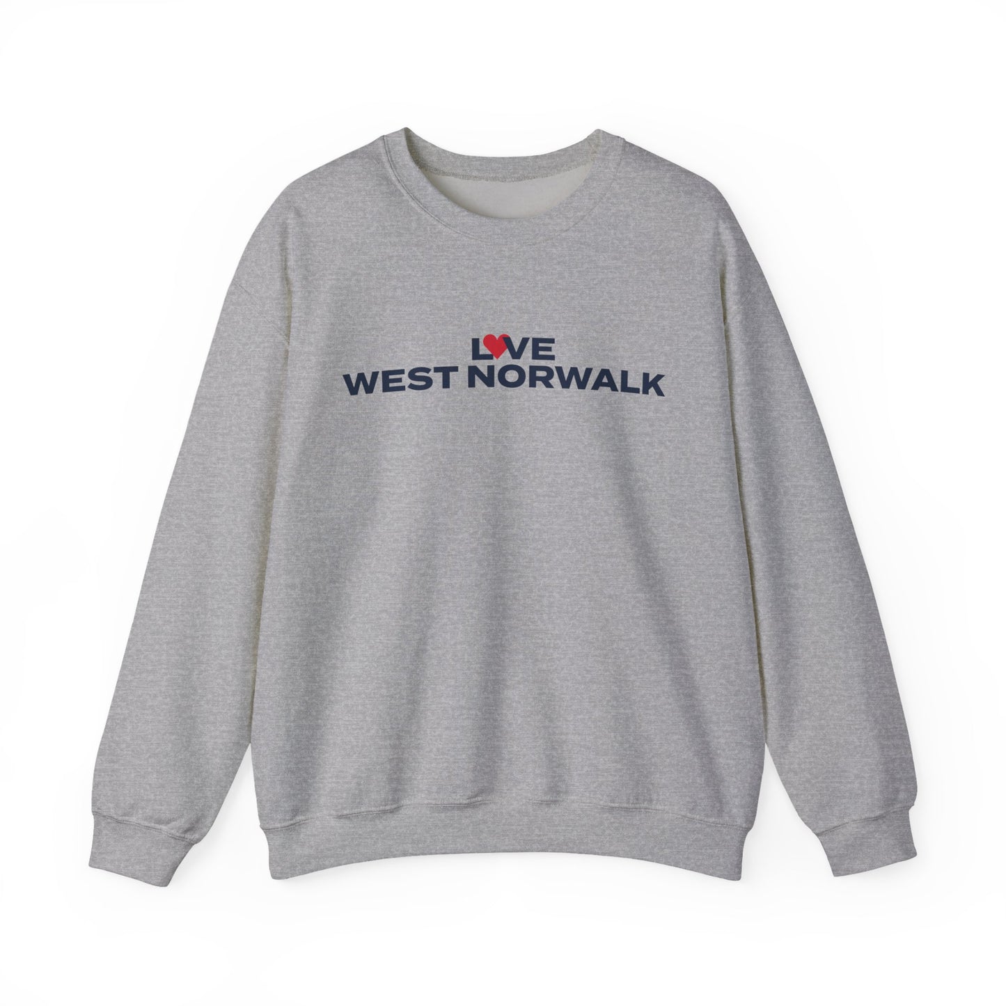Love West Norwalk Unisex Heavy Blend™ Crewneck Sweatshirt