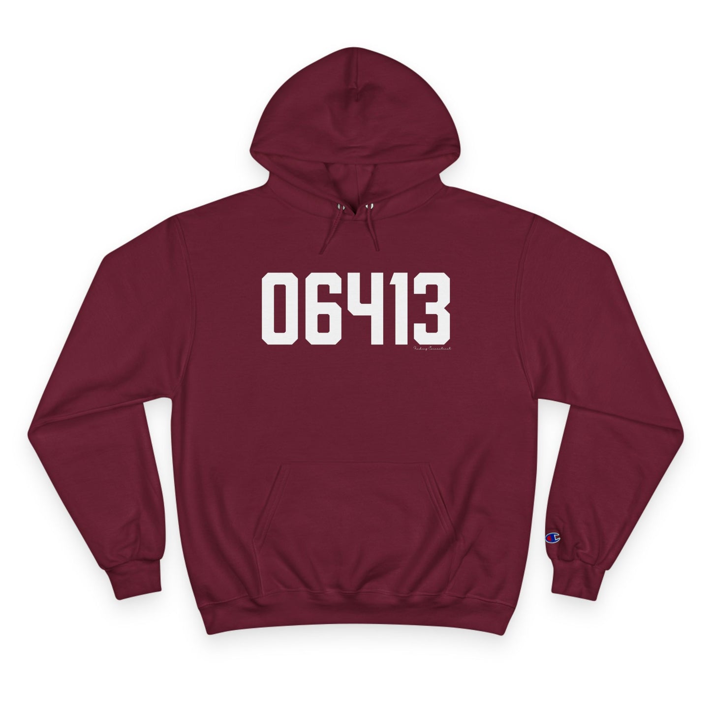 06413 Clinton CT Zip Code Champion Hoodie