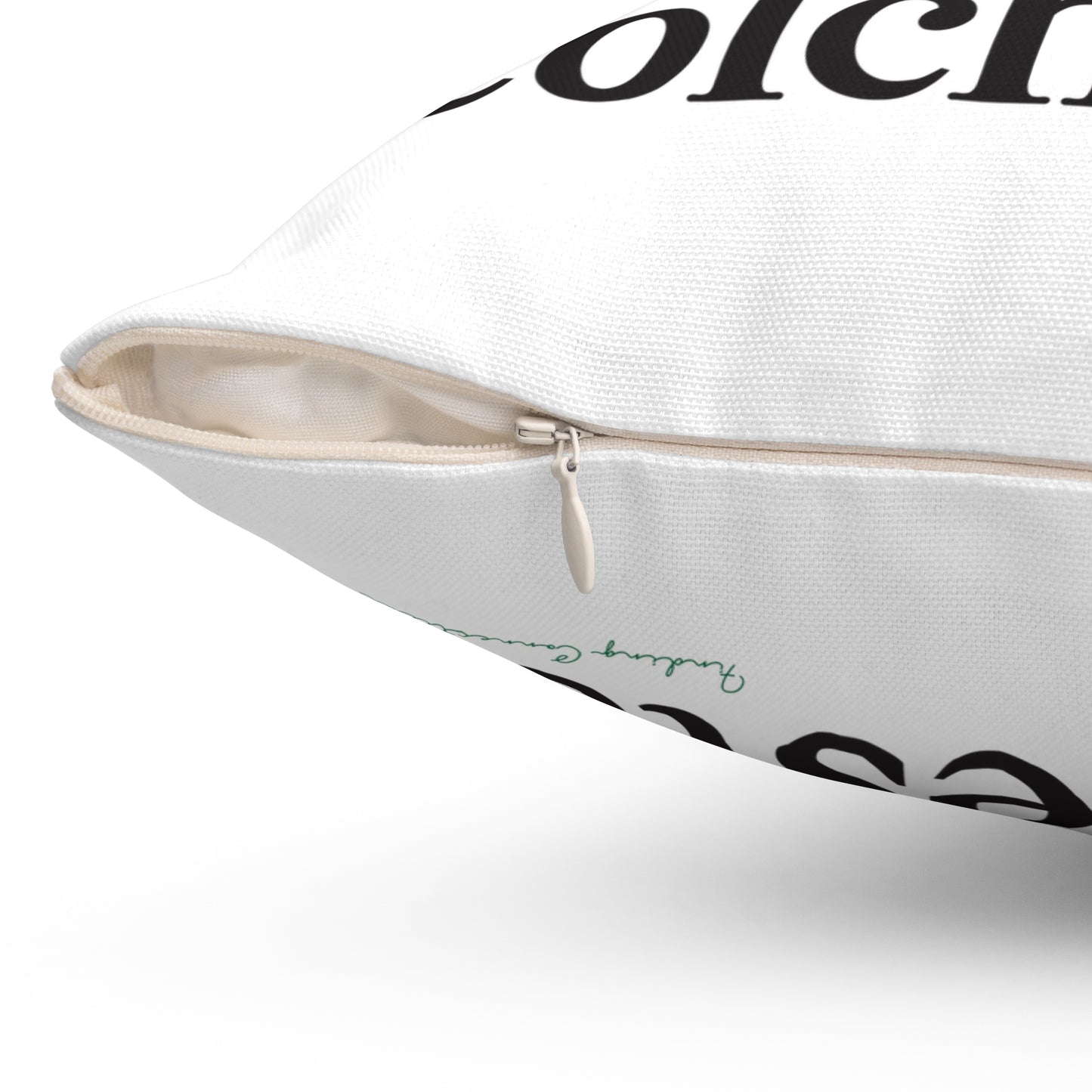 I Clover Colchester Spun Polyester Square Pillow