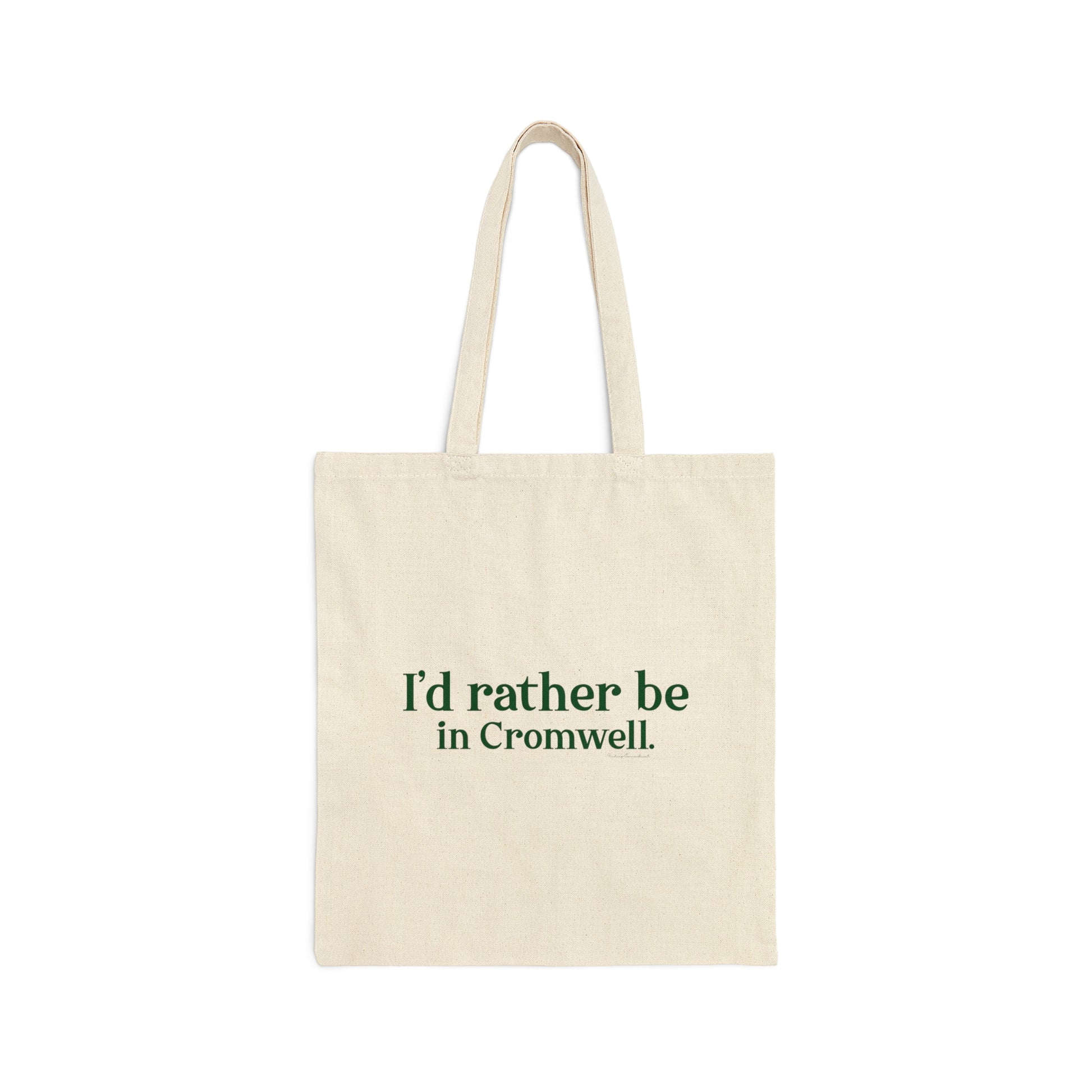 cromwell ct tote bag