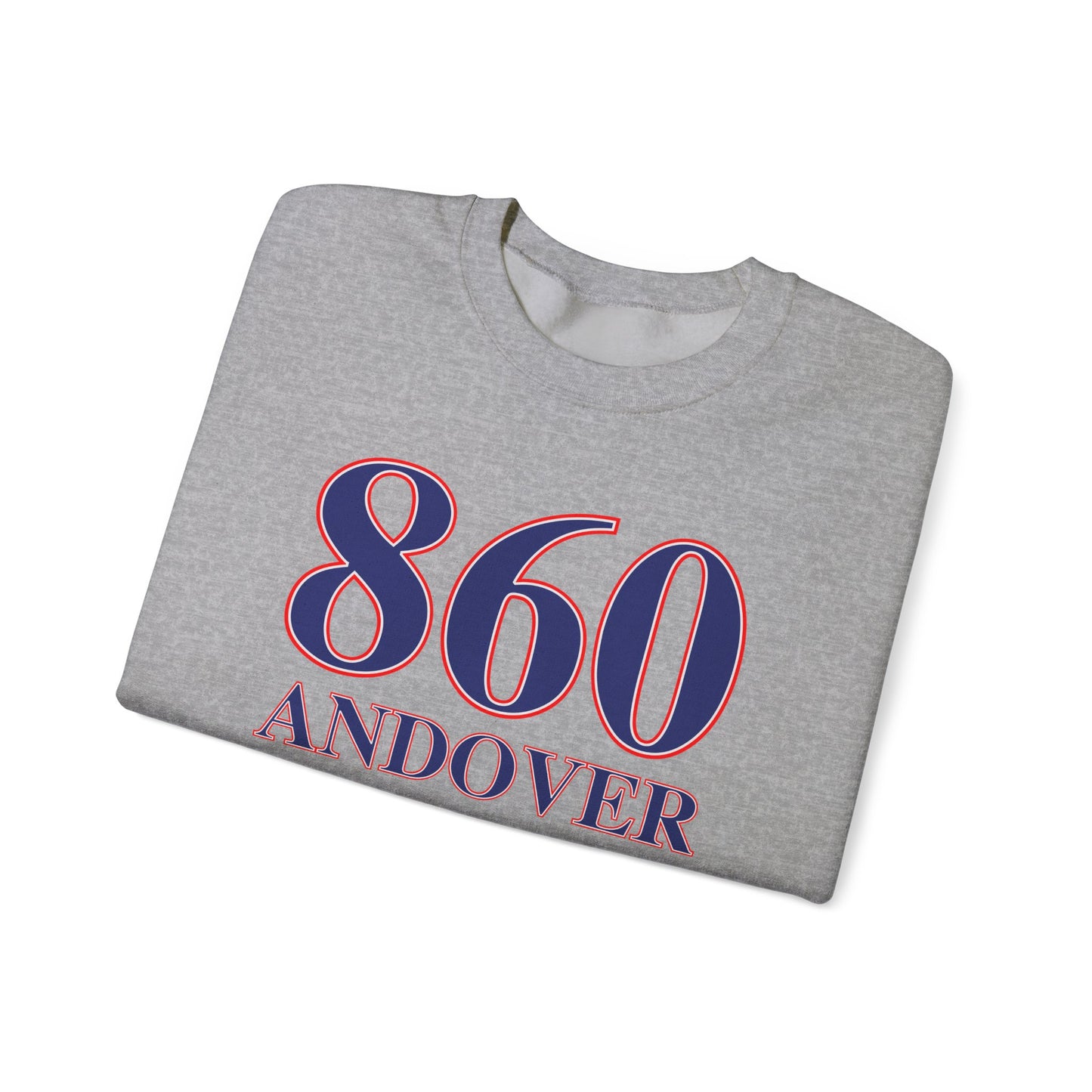 860 Andover Red White & Blue Unisex Heavy Blend™ Crewneck Sweatshirt
