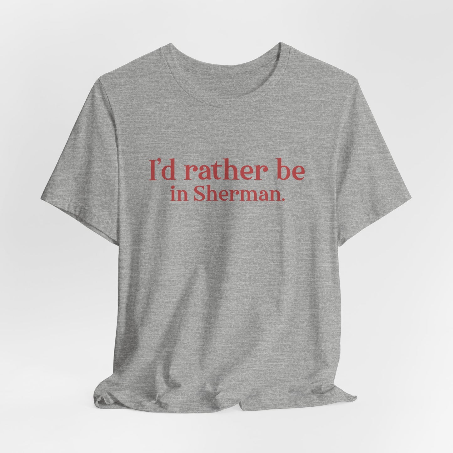 Sherman connecticut t shirt
