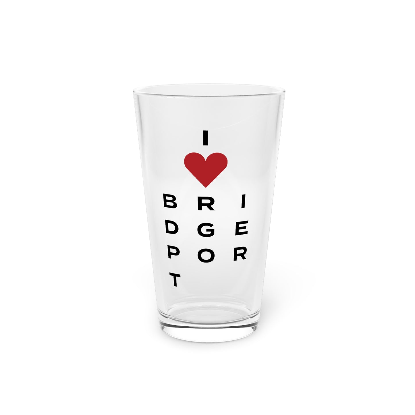 Bridgeport Vision Pint Glass, 16oz