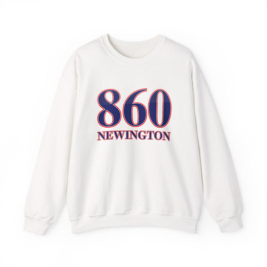 860 Newington Red, White & Blue Unisex Heavy Blend™ Crewneck Sweatshirt