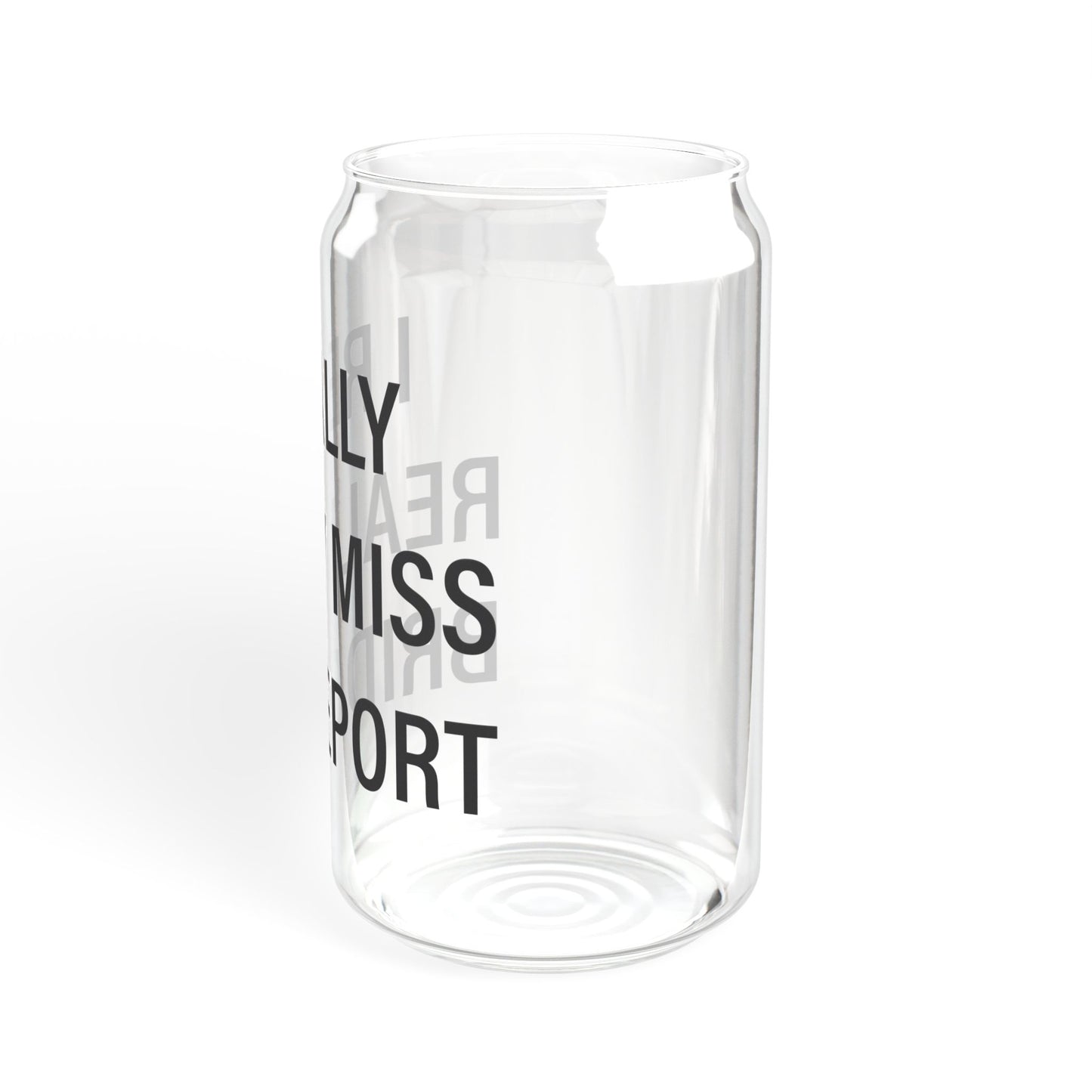I Really Really Miss Bridgeport Sipper Glass, 16oz