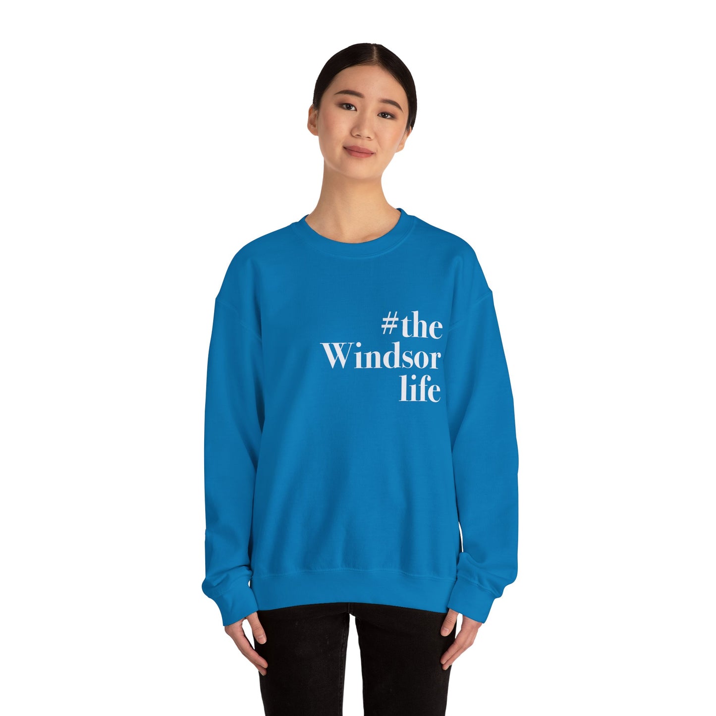 #thewindsorlife Unisex Heavy Blend™ Crewneck Sweatshirt