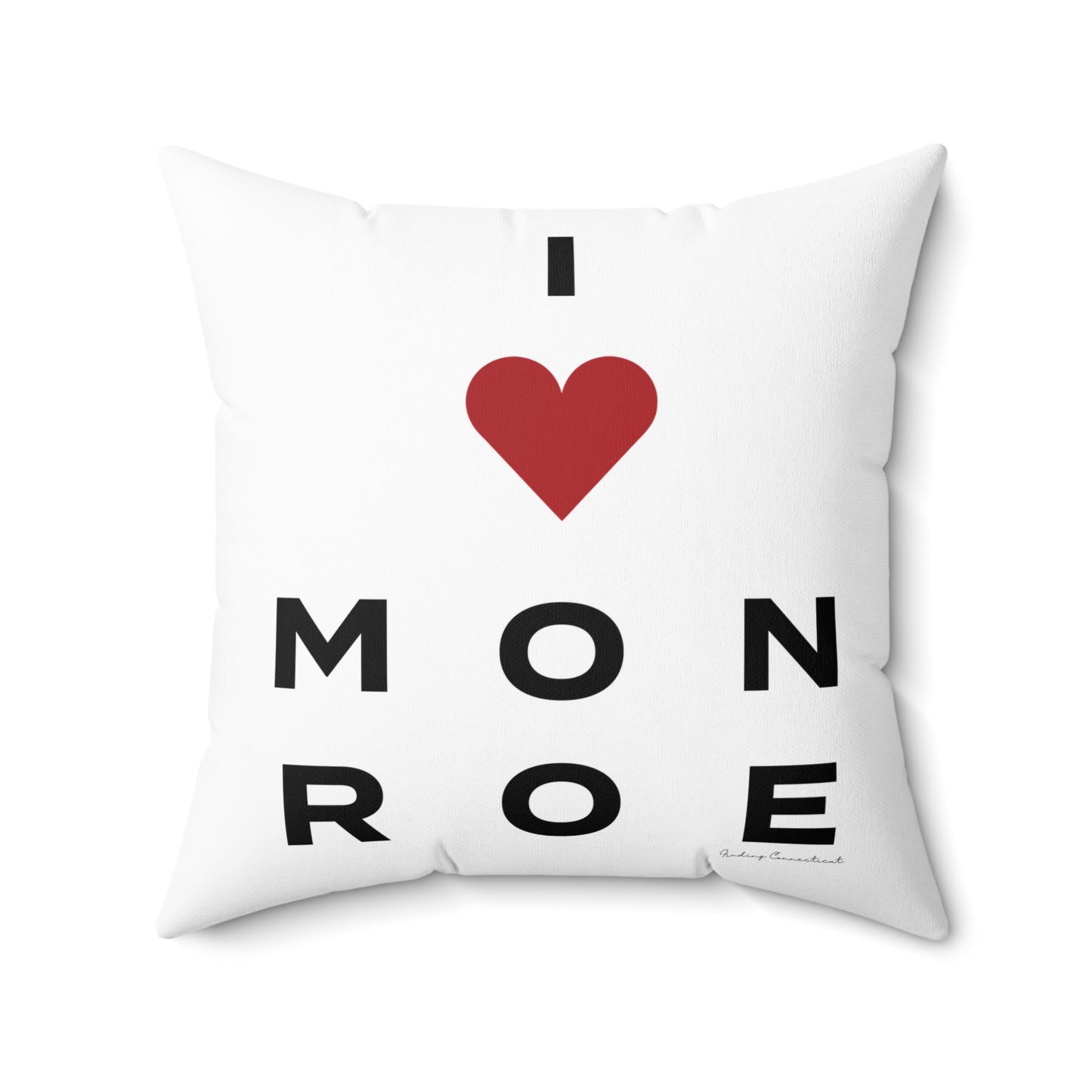 Monroe Vision Spun Polyester Square Pillow