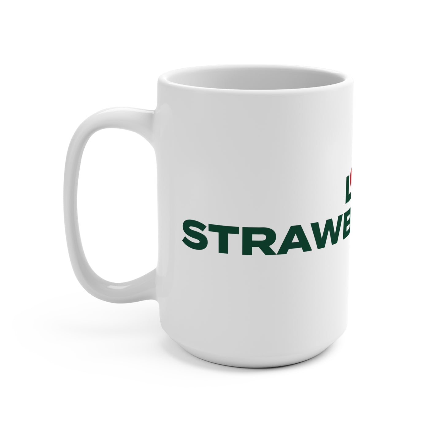 Love Strawberry Hill Mug 15oz