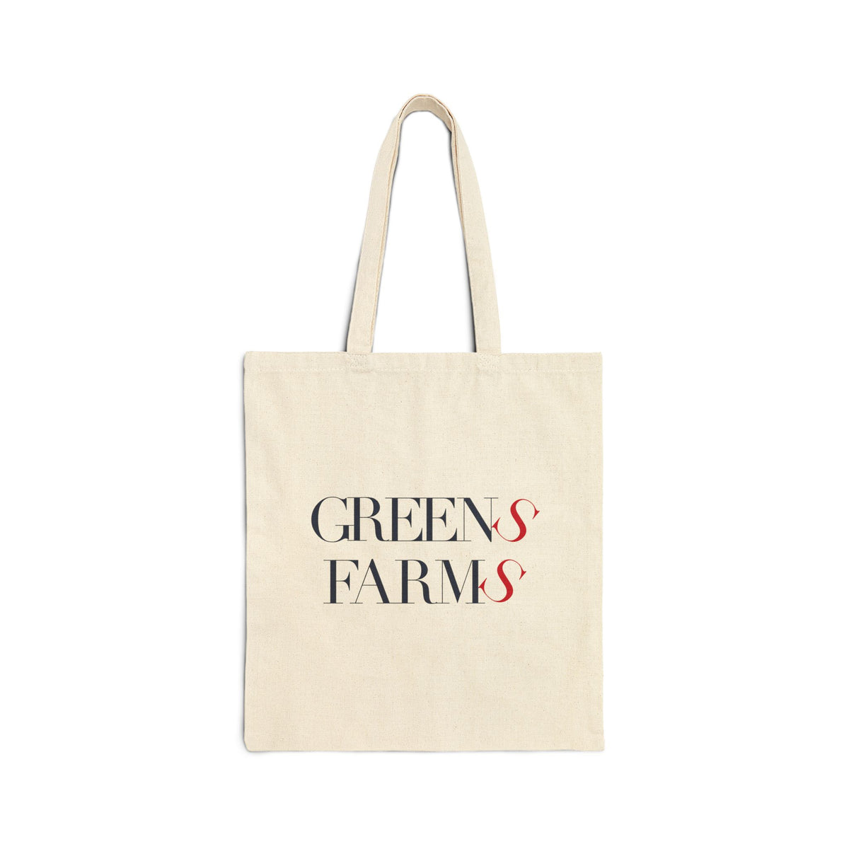 41 Tilt Greens Farms Cotton Canvas Tote Bag