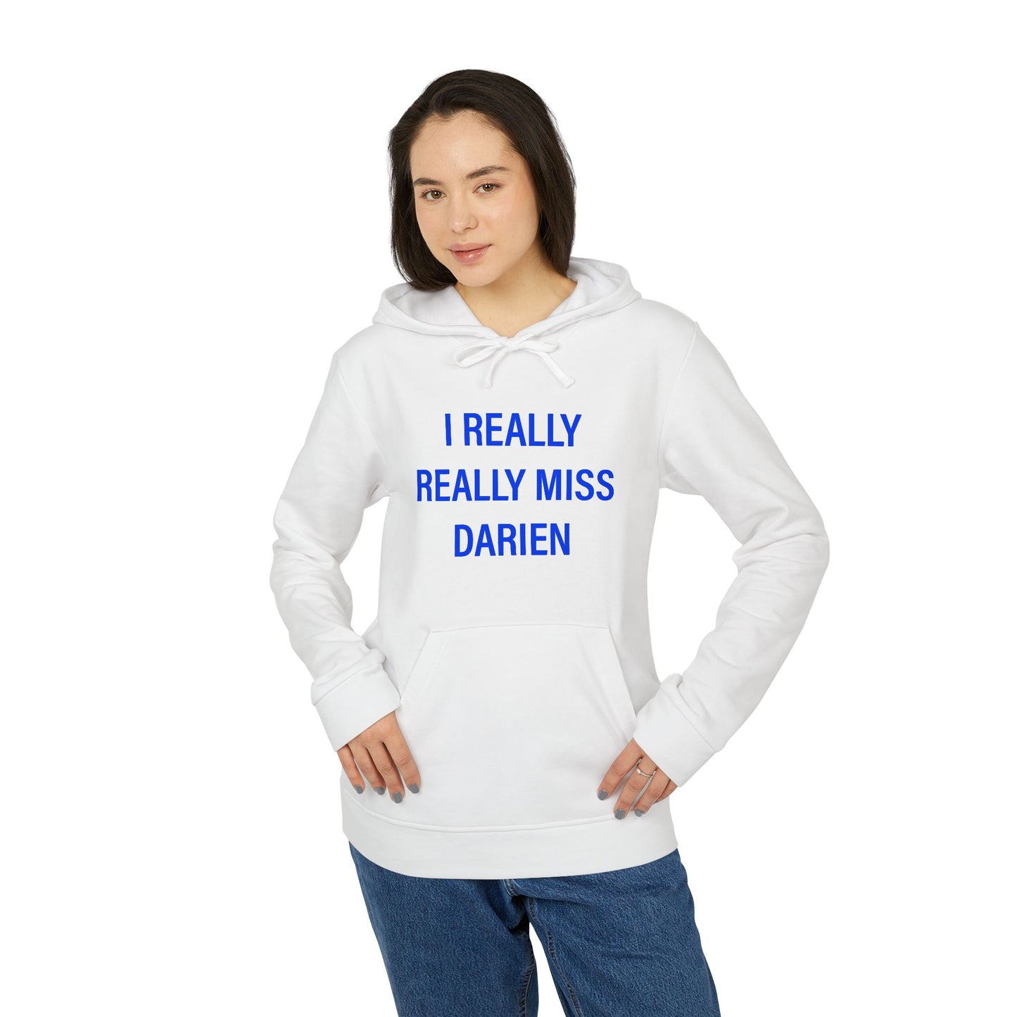 I Really Really Miss Darien adidas Unisex Fleece Hoodie