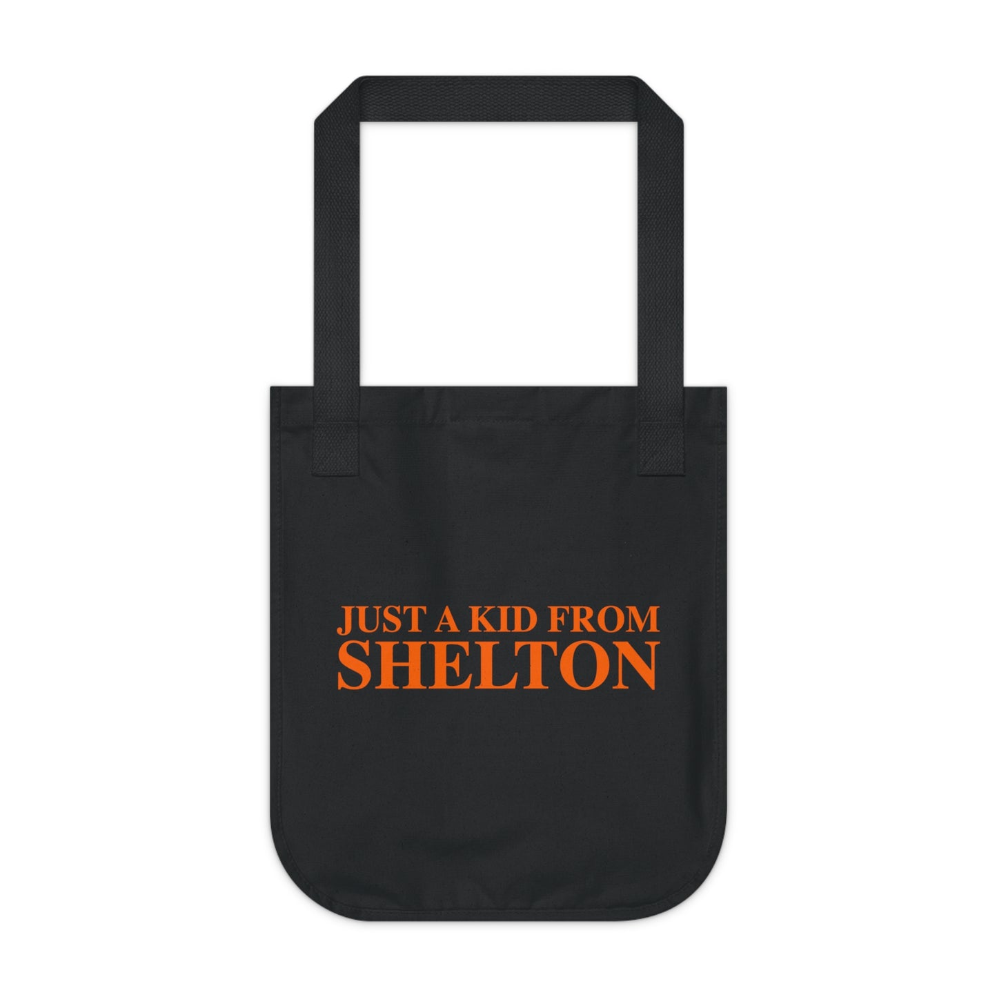 Just a kid from Shelton Organic Canvas Tote Bag