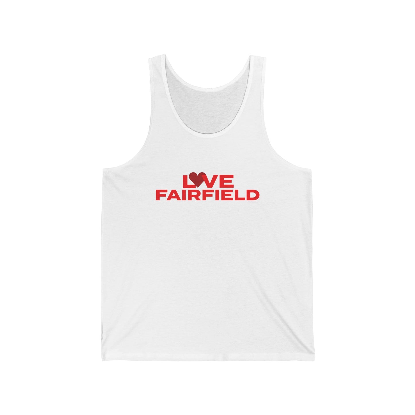 Love Fairfield Unisex Jersey Tank Top