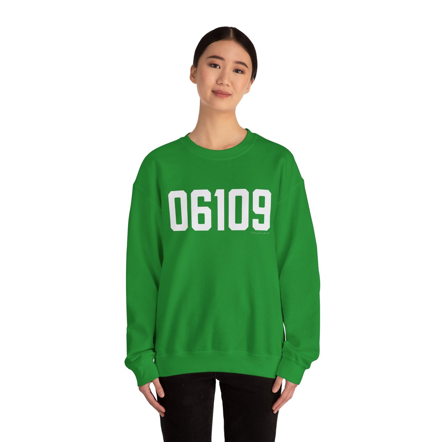 06109 - Wethersfield CT Zip Code Unisex Heavy Blend™ Crewneck Sweatshirt