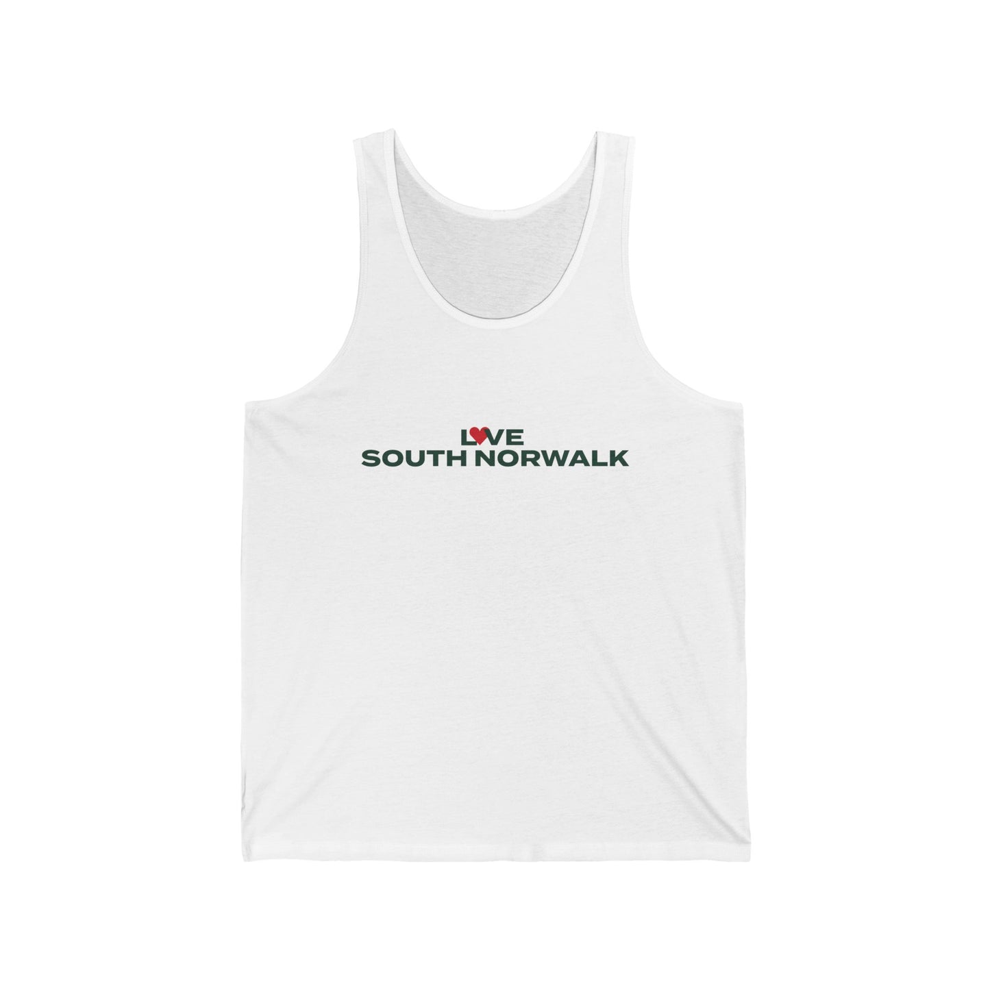 Love South Norwalk Unisex Jersey Tank Top