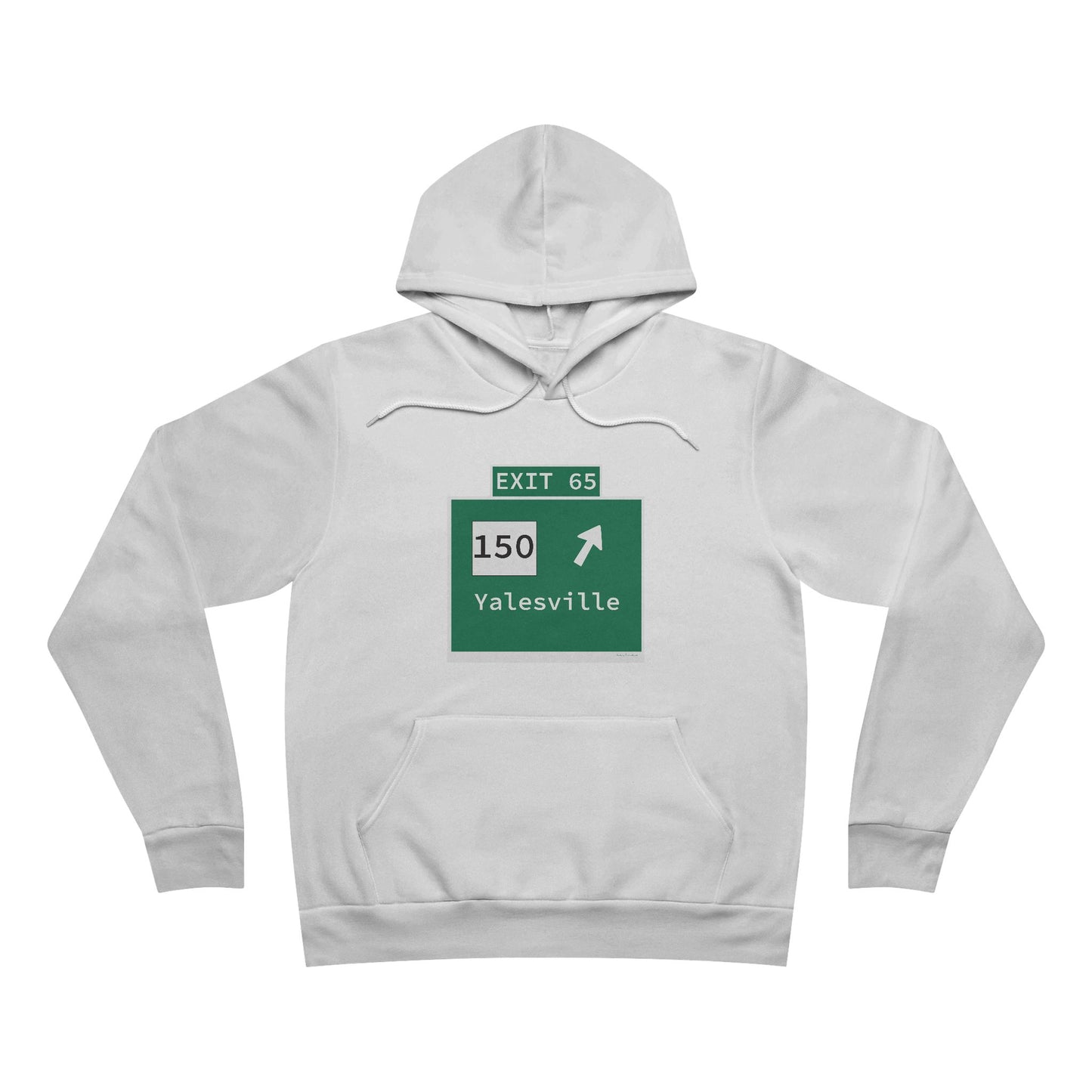 Vintage WCP Exit 65 Sign Unisex Sponge Fleece Pullover Hoodie