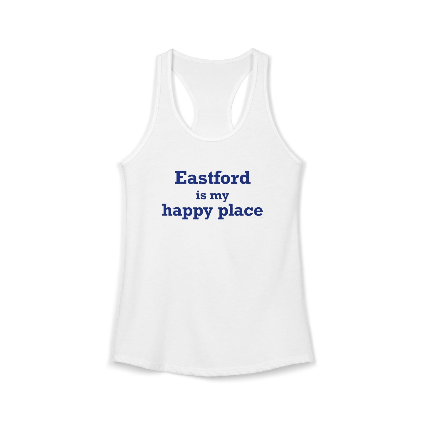 Eastford is My Happy Place
Women's Ideal Racerback Tank Top