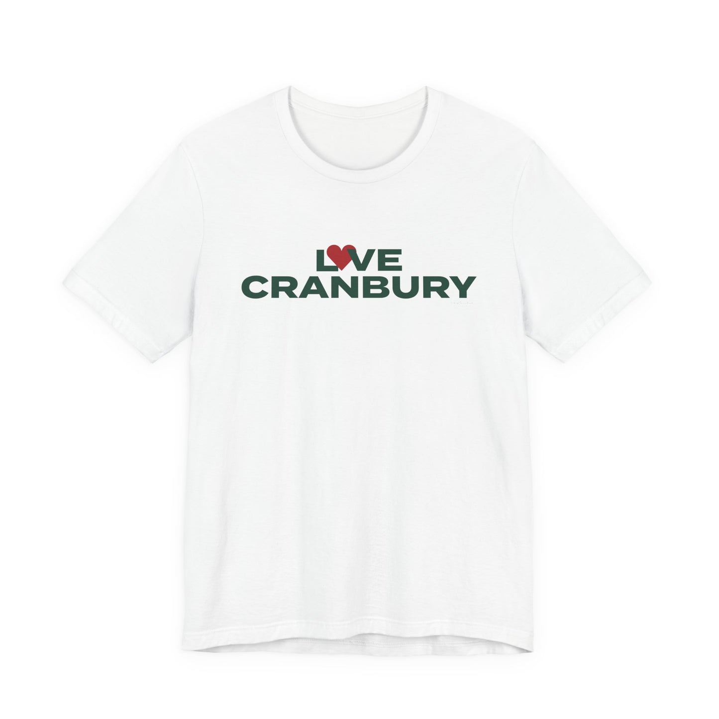 Love Cranbury Unisex Jersey Short Sleeve T-Shirt