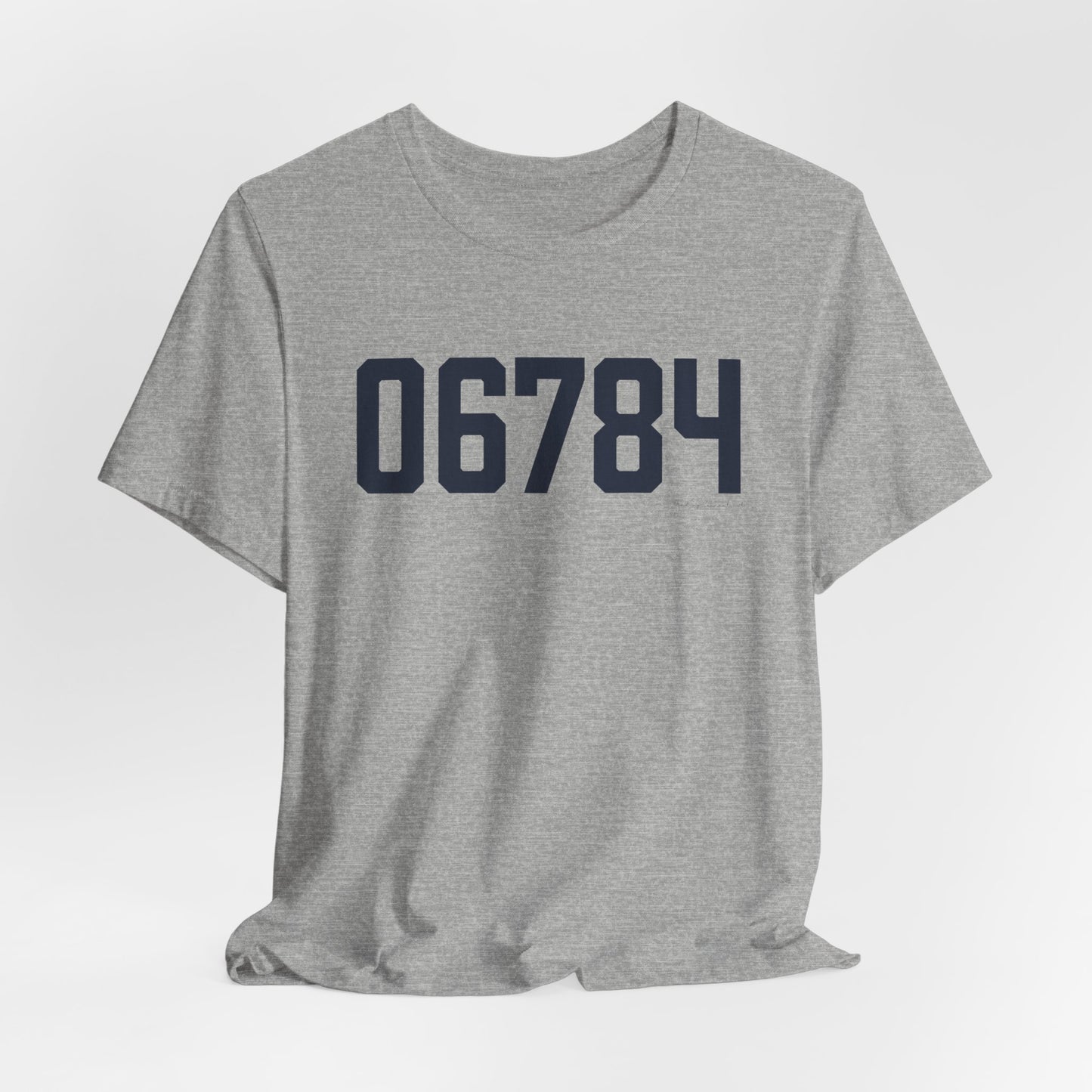 06784 Sherman Connecticut Zip Code Unisex Jersey Short Sleeve T-Shirt