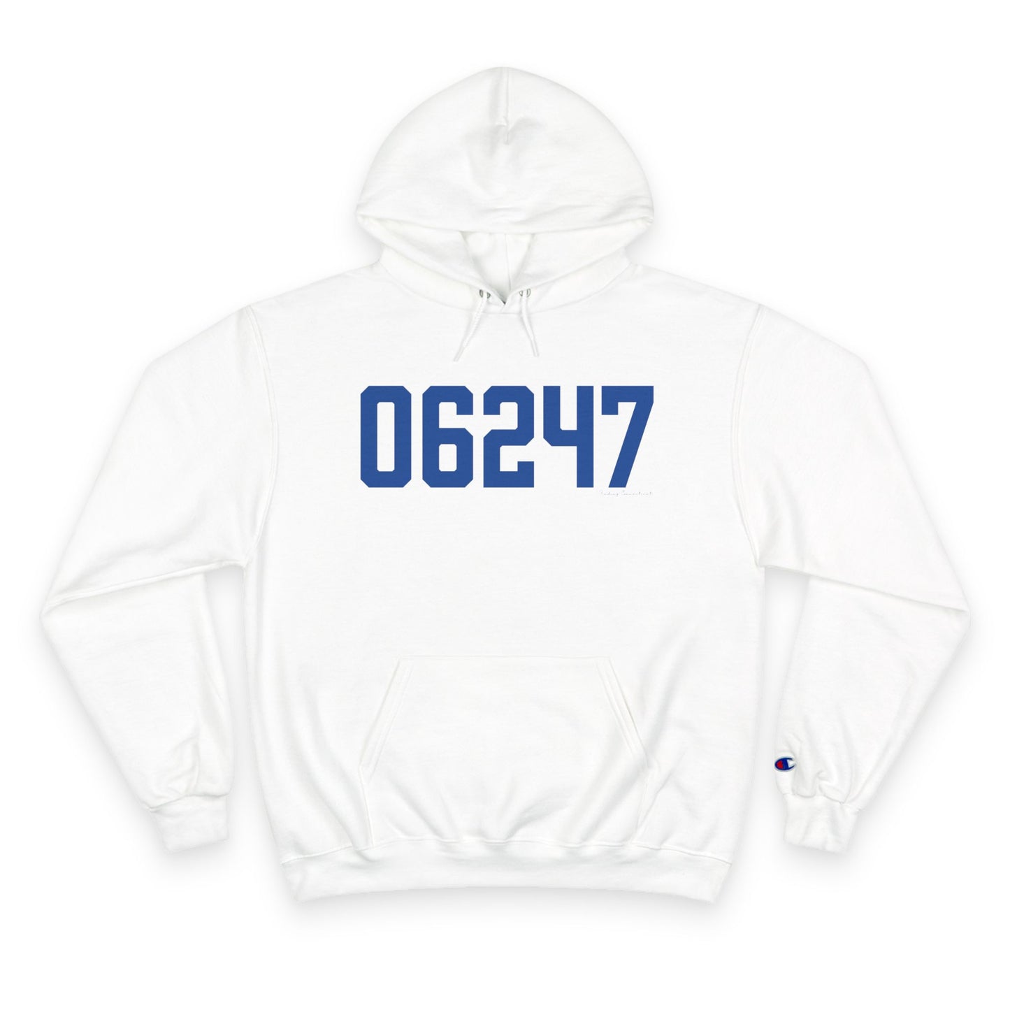 06247 Hampton Connecticut Zip Code Champion Hoodie