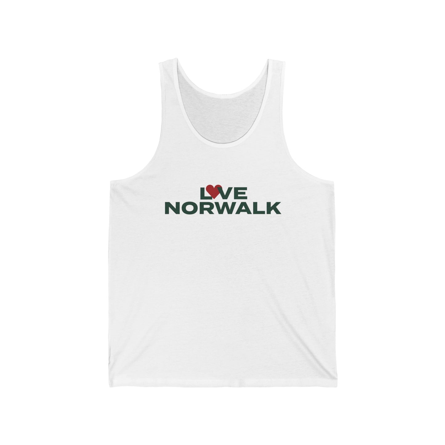 Love Norwalk Unisex Jersey Tank Top