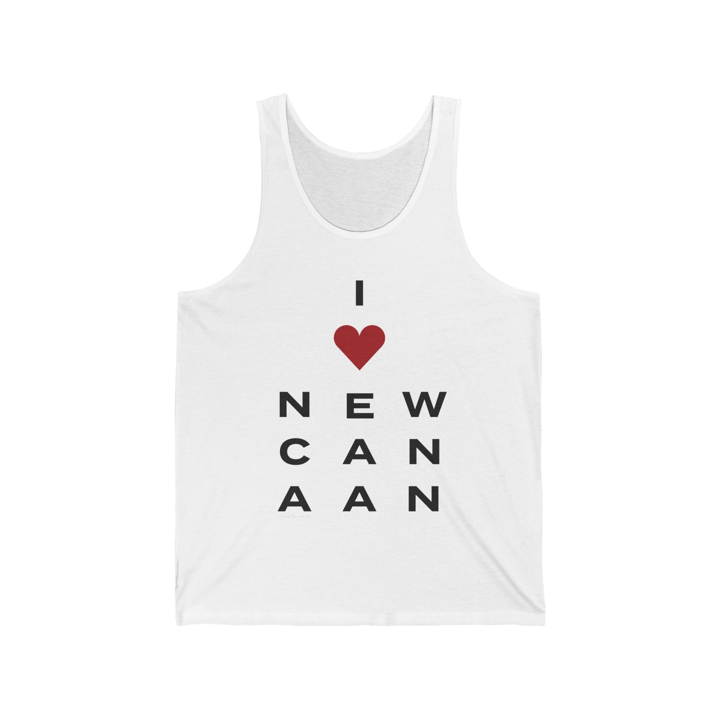 New Canaan Vision Unisex Jersey Tank Top
