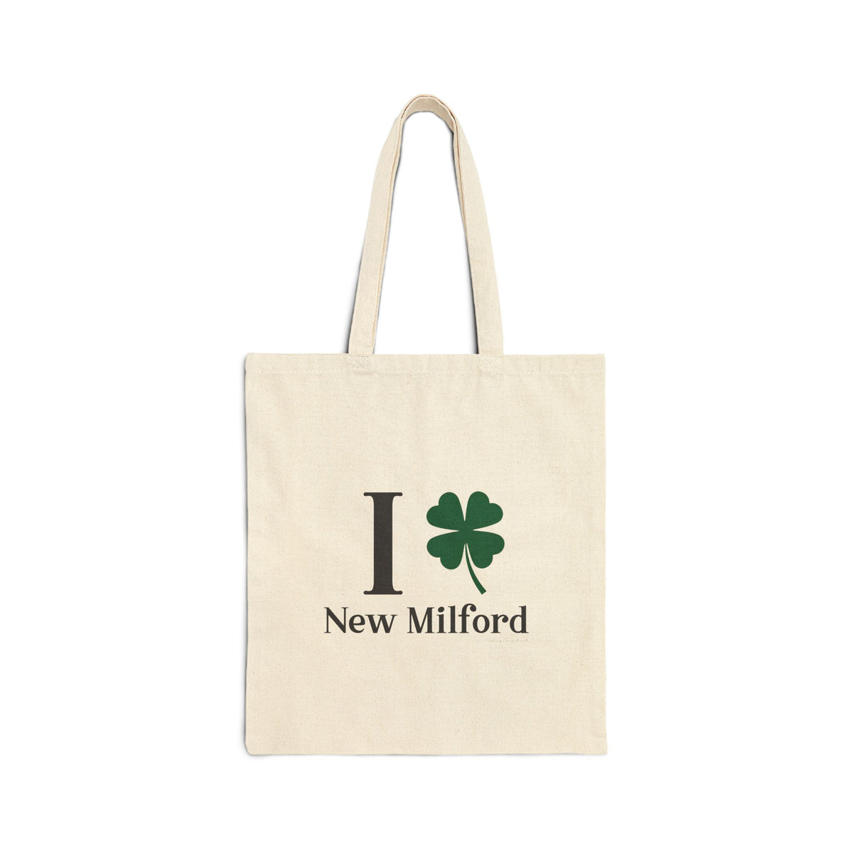 I Clover New Milford Cotton Canvas Tote Bag