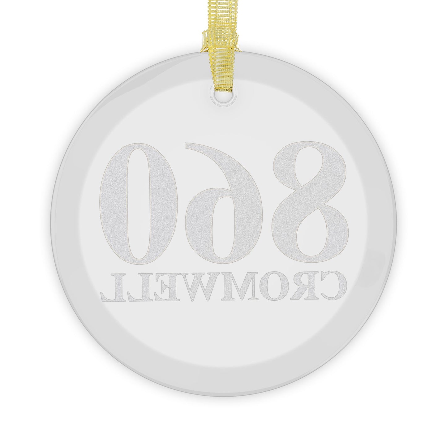 860 Cromwell Glass Ornaments