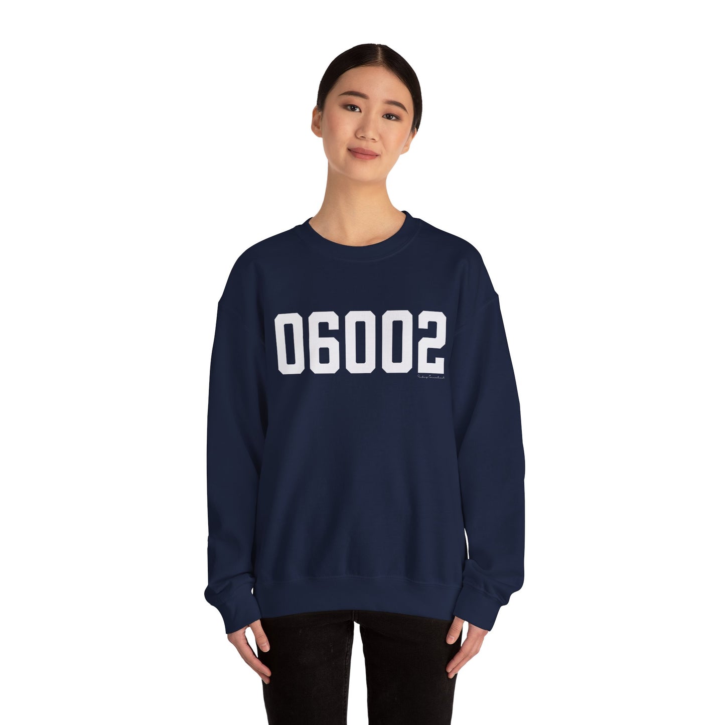 06002 - Bloomfield CT Zip Code Unisex Heavy Blend™ Crewneck Sweatshirt
