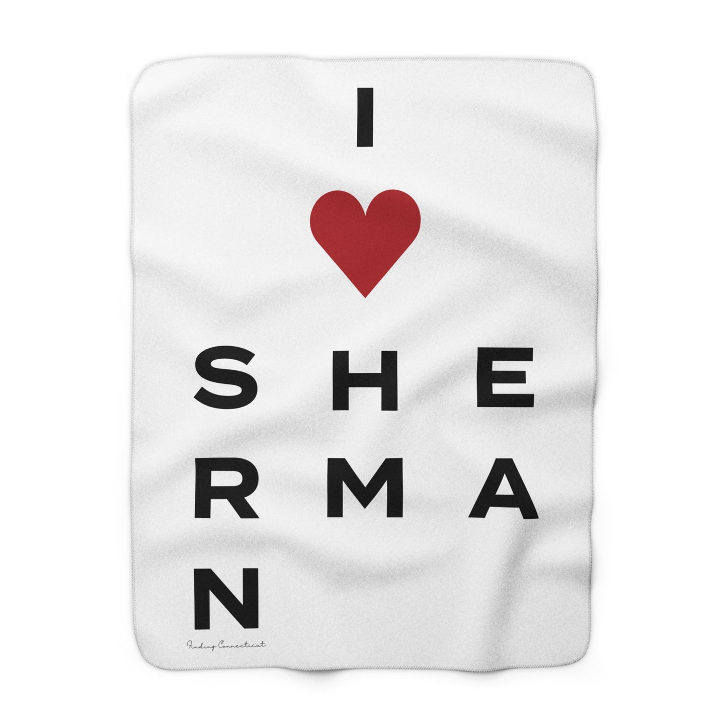 Sherman Vision Sherpa Fleece Blanket