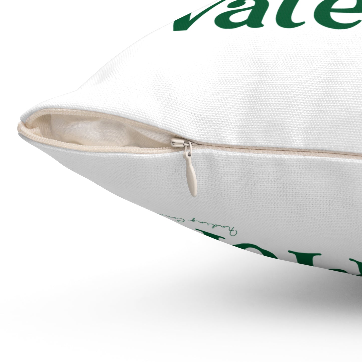 I Clover Waterford Spun Polyester Square Pillow