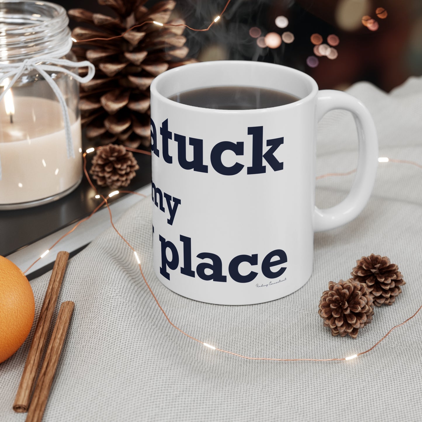 Saugatuck Is My Happy Place Mug 11oz