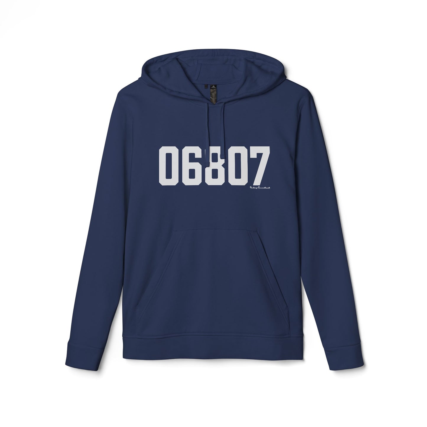 06807 - Greenwich CT Zip Code adidas Unisex Fleece Hoodie