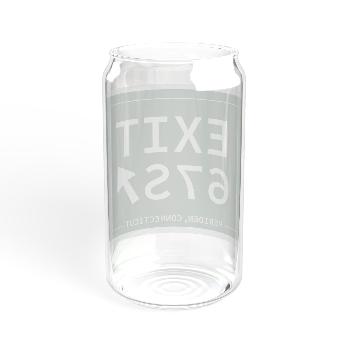 Vintage Exit 67S WCP Sign Sipper Glass, 16oz