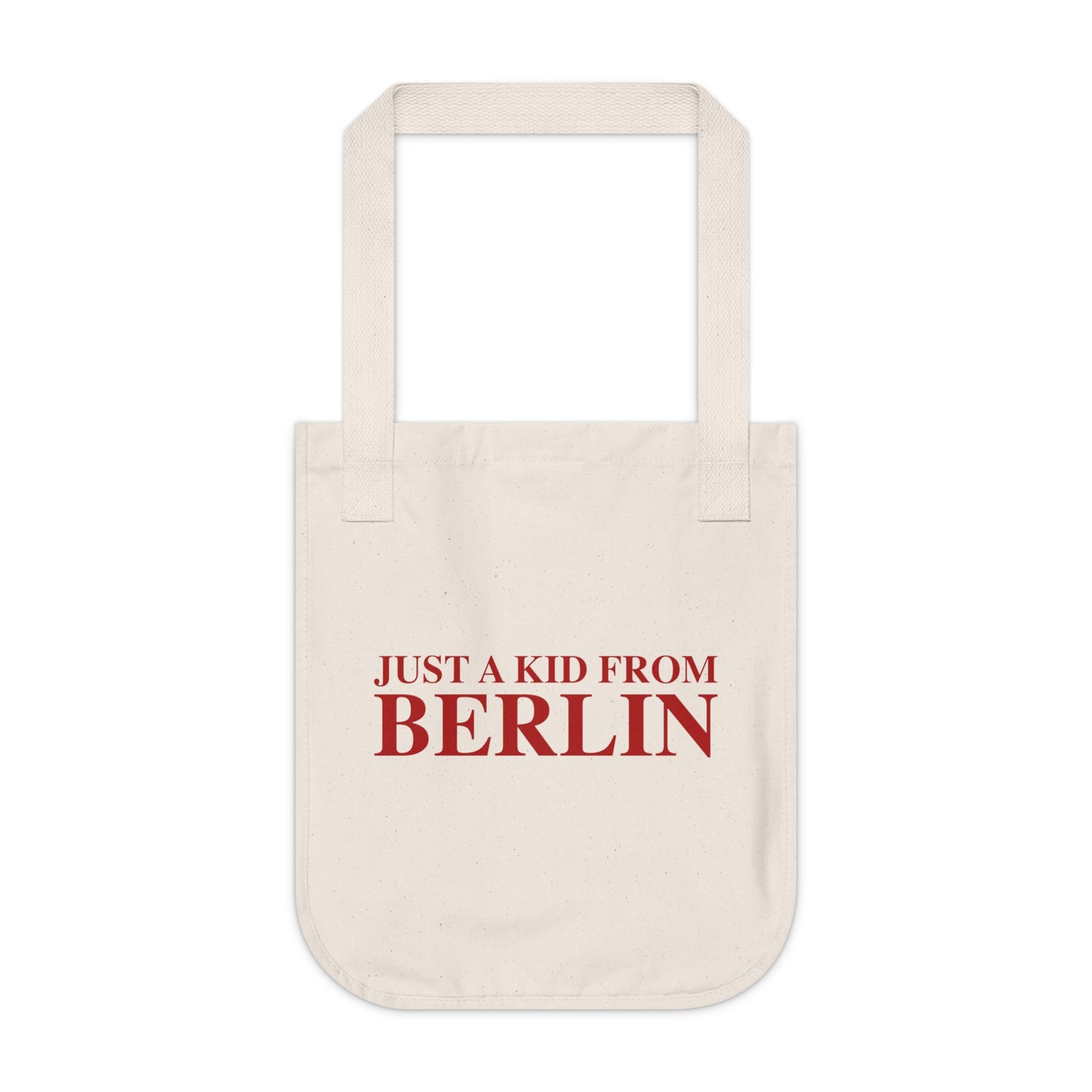Just a kid from Berlin Canvas Tote Bag