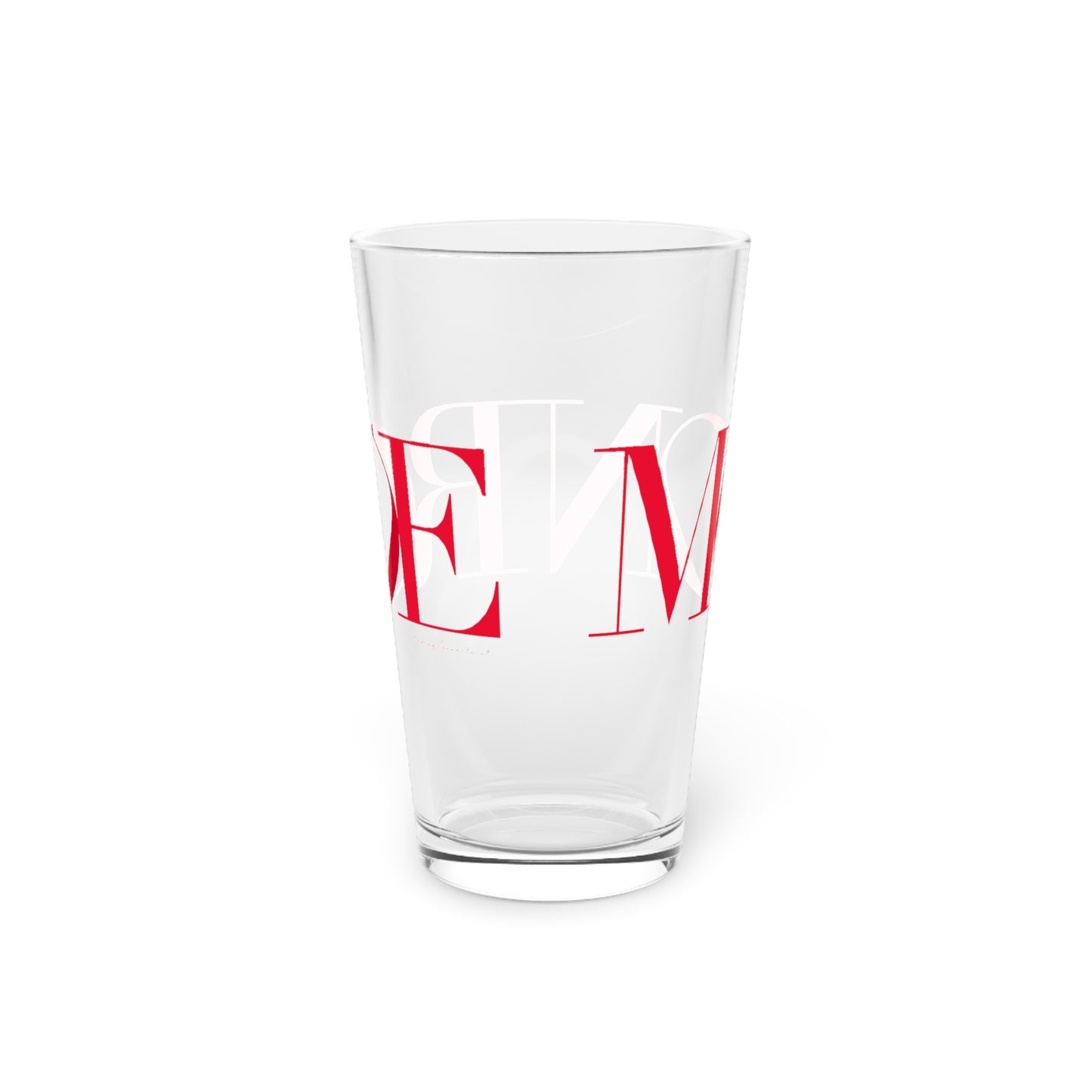 41 Tilt Monroe Pint Glass, 16oz