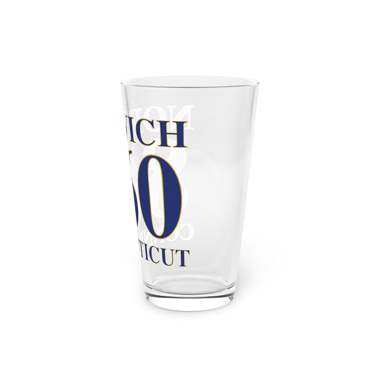 Norwich 860 Connecticut Pint Glass, 16oz