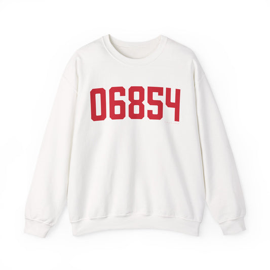 06854 Norwalk Connecticut Zip Code Unisex Heavy Blend™ Crewneck Sweatshirt