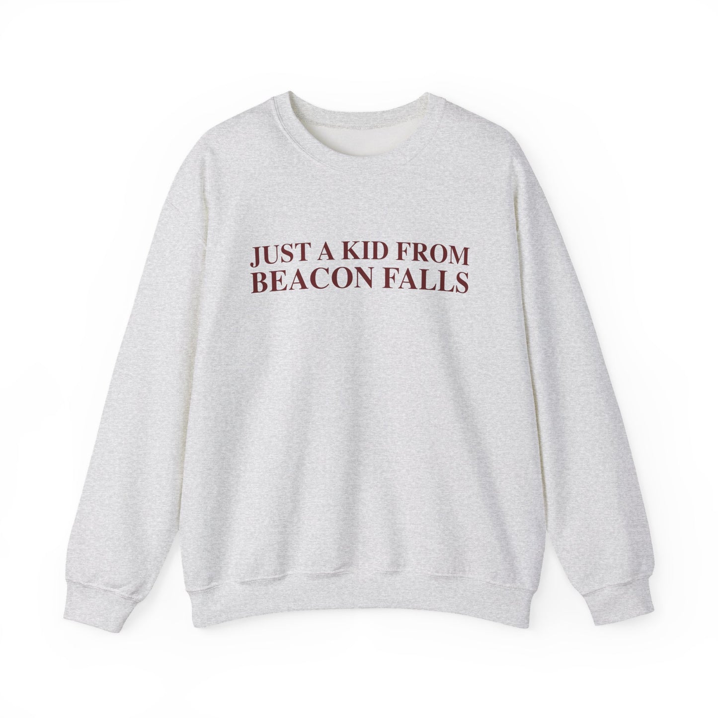 Just a kid from Beacon Falls Unisex Heavy Blend™ Crewneck Sweatshirt