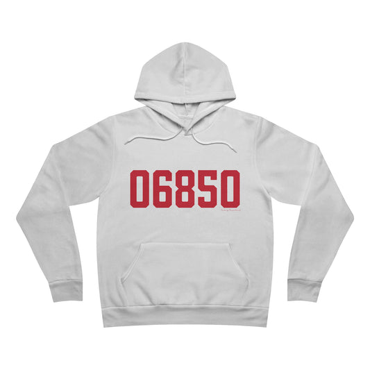 06850 Norwalk Connecticut Zip Code Unisex Sponge Fleece Pullover Hoodie Sweatshirt