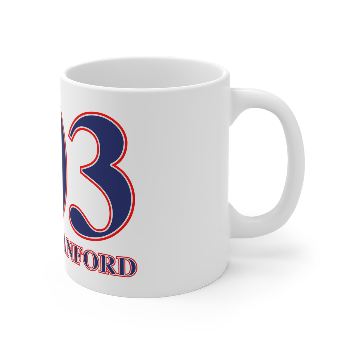 North Branford Red, White & Blue Mug 11oz
