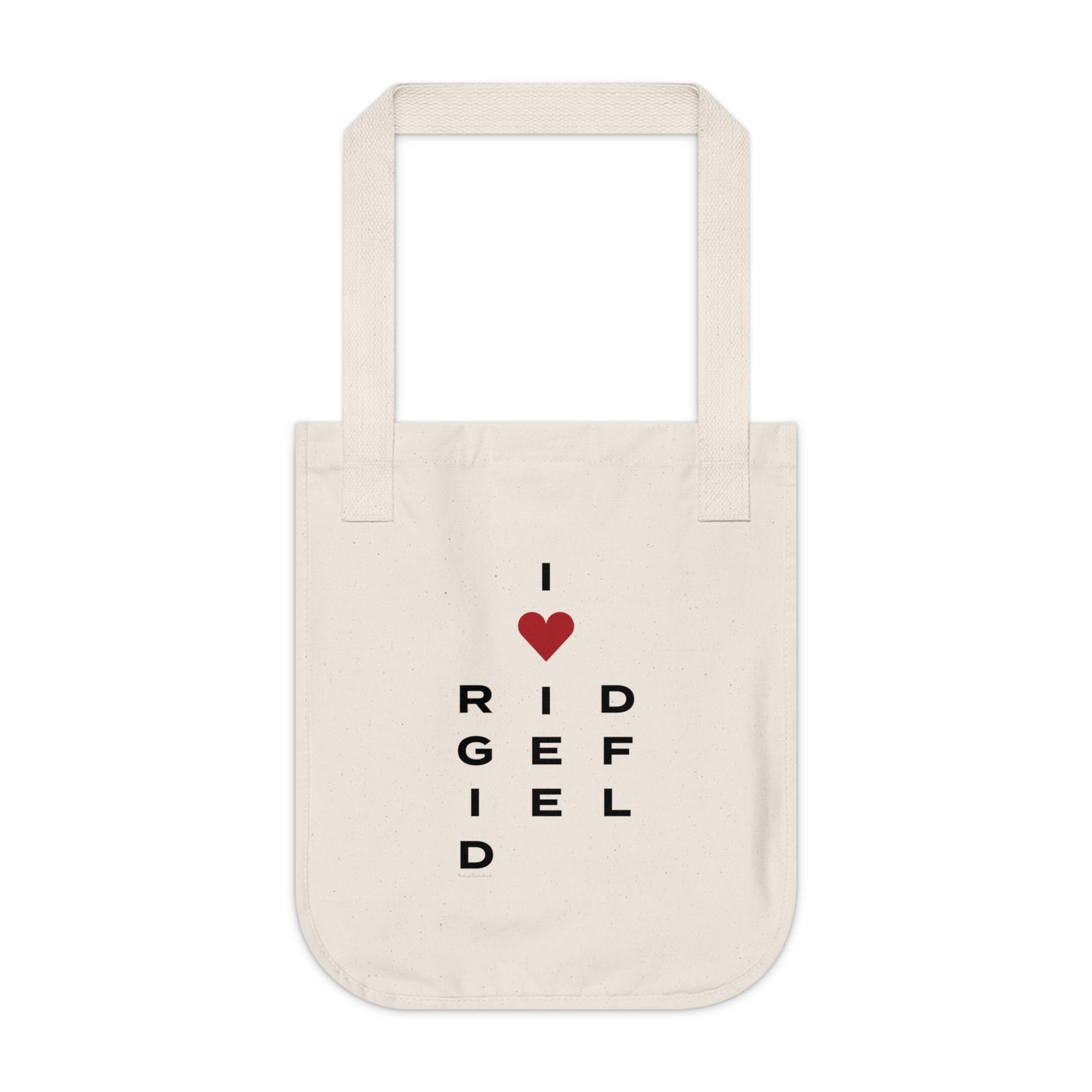 Ridgefield Vision Organic Canvas Tote Bag