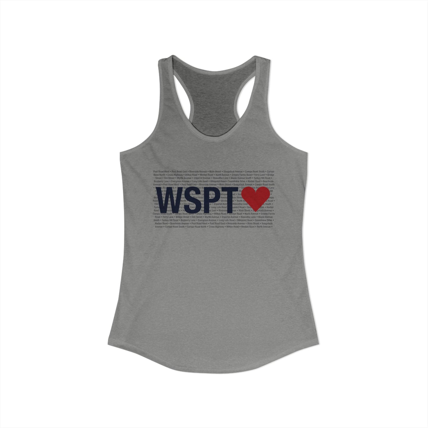 Westport Love Women's Ideal Racerback Tank Top